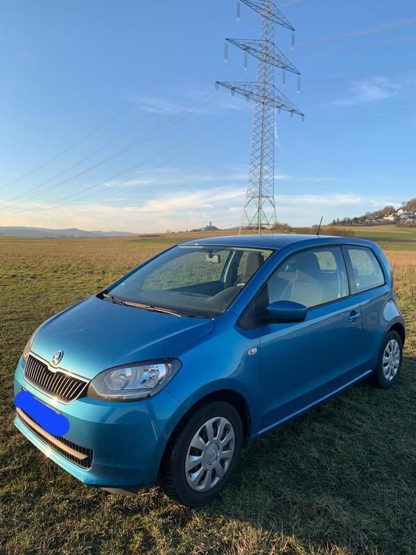 Blau Gebraucht 2017 Skoda Citigo Ambition Kleinwagen | 6.500 € (Guter Preis) - Bild 1/4