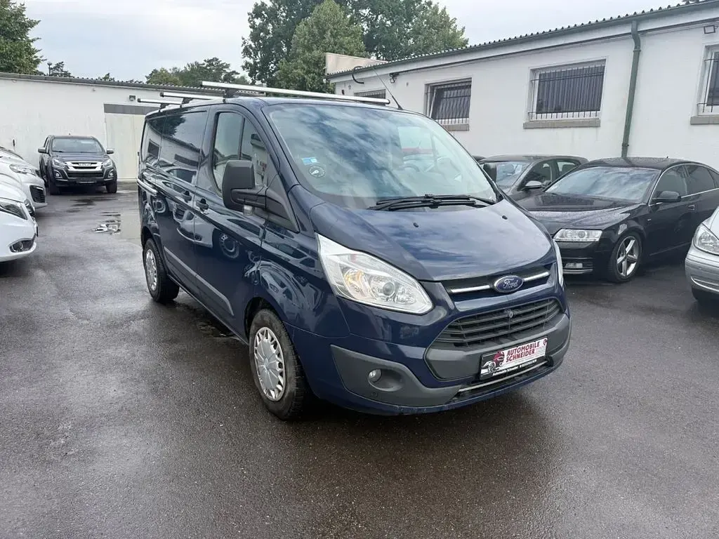 Gebraucht Ford Transit Custom Trend 131 PS (96 kW) 2017 Blau Van / Kleinbus