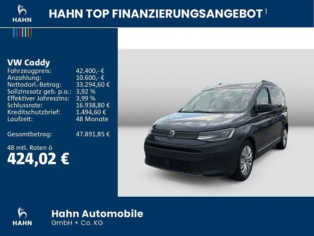 Gebraucht VW Caddy PanAmericana 150 PS (110 kW) 2025 Starlight blue metallic Van / Kleinbus