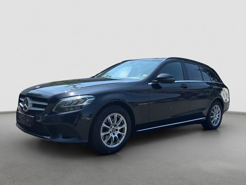Schwarz Gebraucht 2020 Mercedes C180 Limousine | 16.299 € (Superpreis) - Bild 1/4