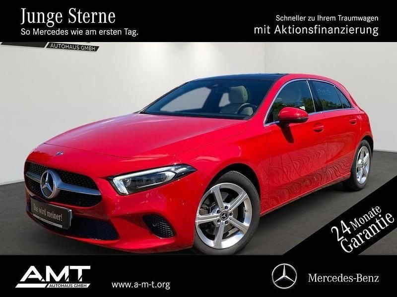 Rot Gebraucht 2020 Mercedes A220 Progressive Kleinwagen | 25.990 € (Fairer Preis) - Bild 1/4