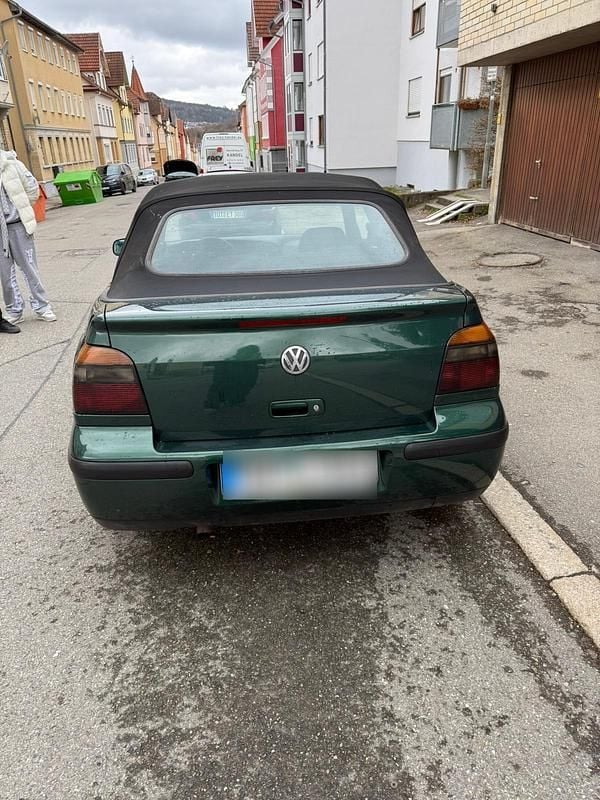 Gebraucht VW Golf Cabriolet 101 PS (74 kW) 1998 Grün Cabrio
