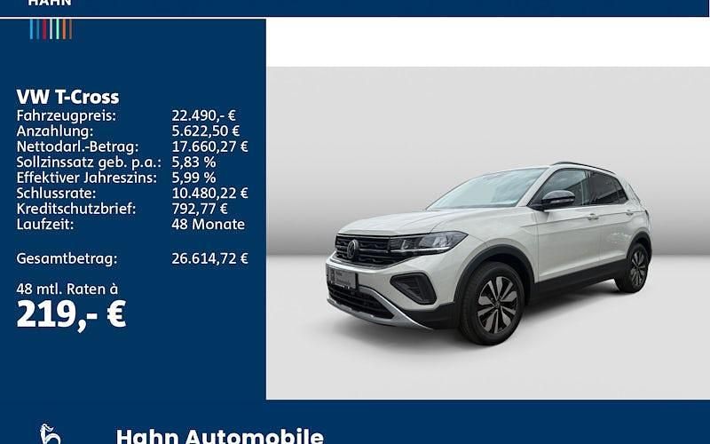 Gebraucht VW T-Cross Goal 116 PS (85 kW) 2025 Grau SUV