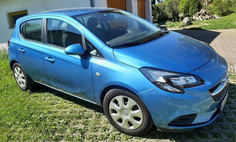 Blau Gebraucht 2019 Opel Corsa Edition Kleinwagen | 8.500 € - Bild 1/4