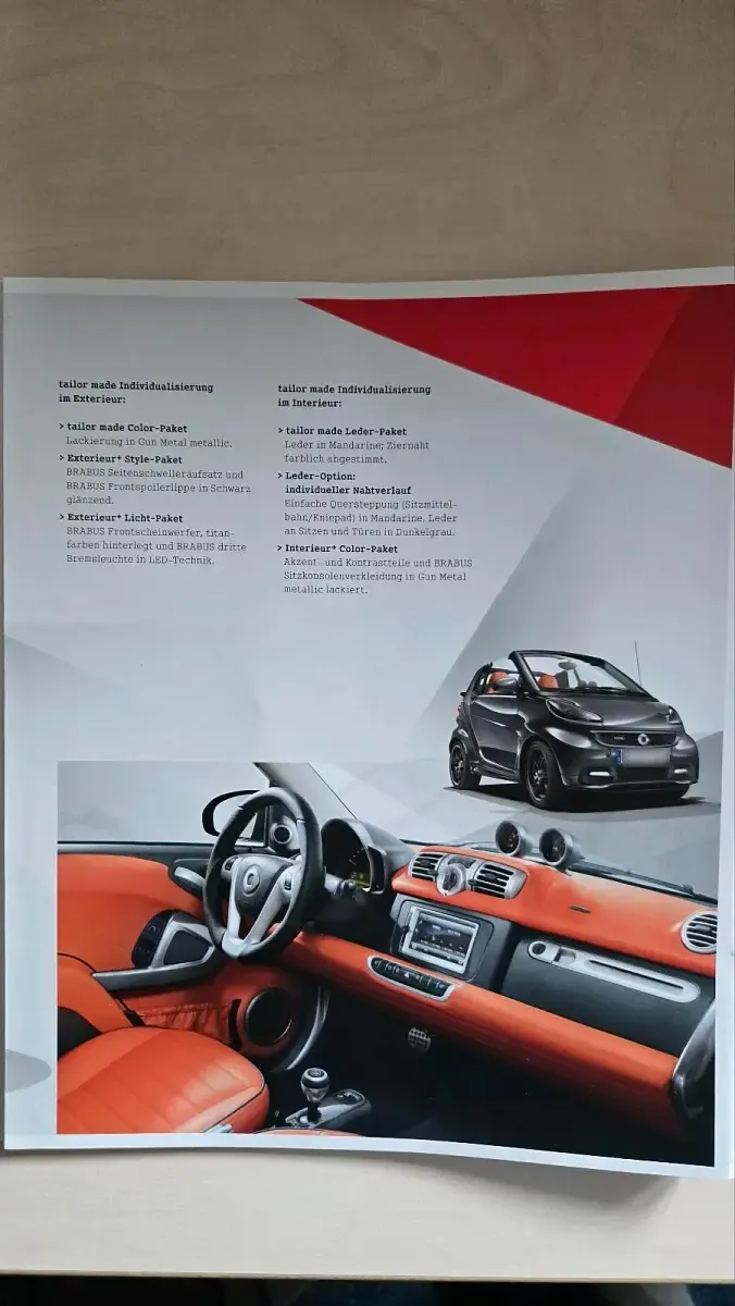 Gebraucht Smart ForTwo Cabrio Brabus 102 PS (75 kW) 2015 Grau Cabrio