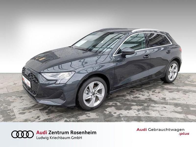 Grau Gebraucht 2024 Audi A3 Sportback Limousine | 31.480 € (Guter Preis) - Bild 1/4