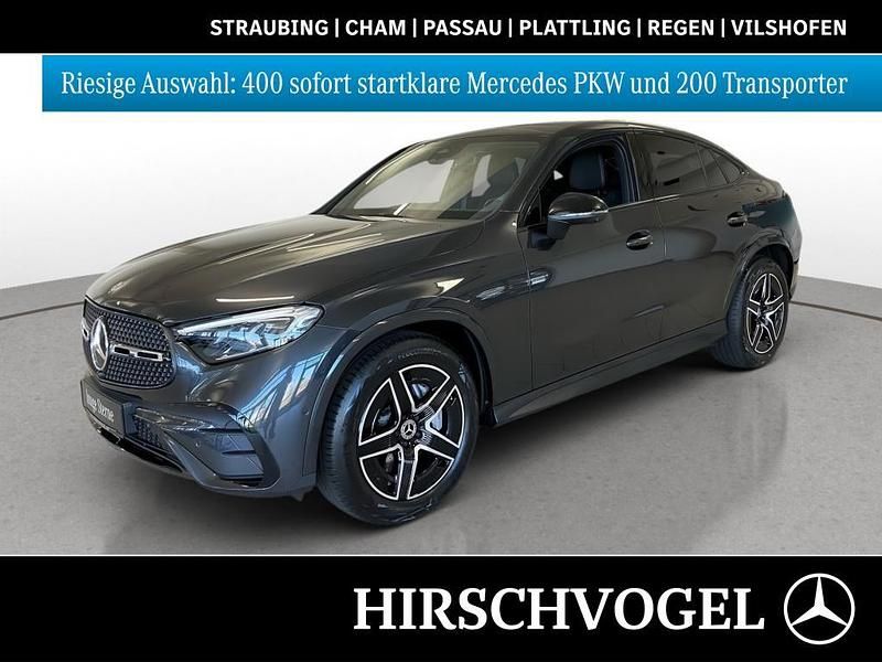 Metalliclack graphitgrau Gebraucht 2025 Mercedes GLC220 AMG line Coupé | 61.980 € (Superpreis) - Bild 1/4
