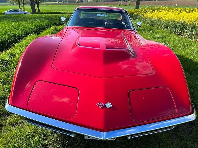 Second-hand Corvette C3 250 CP (183 kW) 1972 Roșu Cabrio