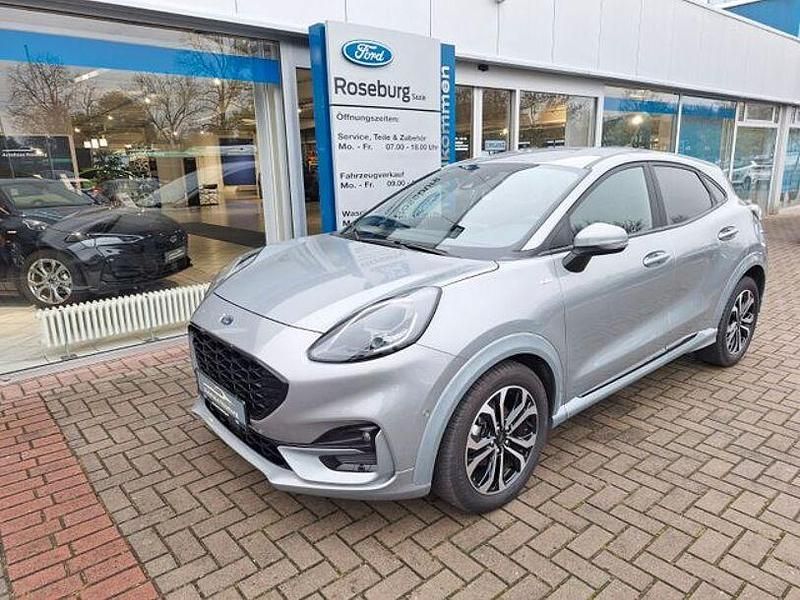 Silber Gebraucht 2023 Ford Puma Gen-E ST-Line Limousine | 24.990 € (Etwas zu teuer) - Bild 1/4
