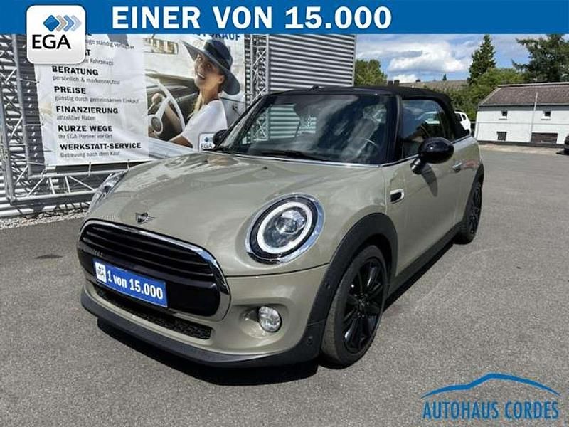 Emerald grey metallic Gebraucht 2018 Mini Cooper Cabriolet Cabrio | 19.689 € (Fairer Preis) - Bild 1/4