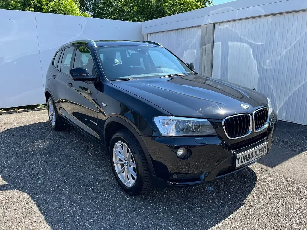 Gebraucht BMW X3 184 PS (135 kW) 2013 Schwarz SUV
