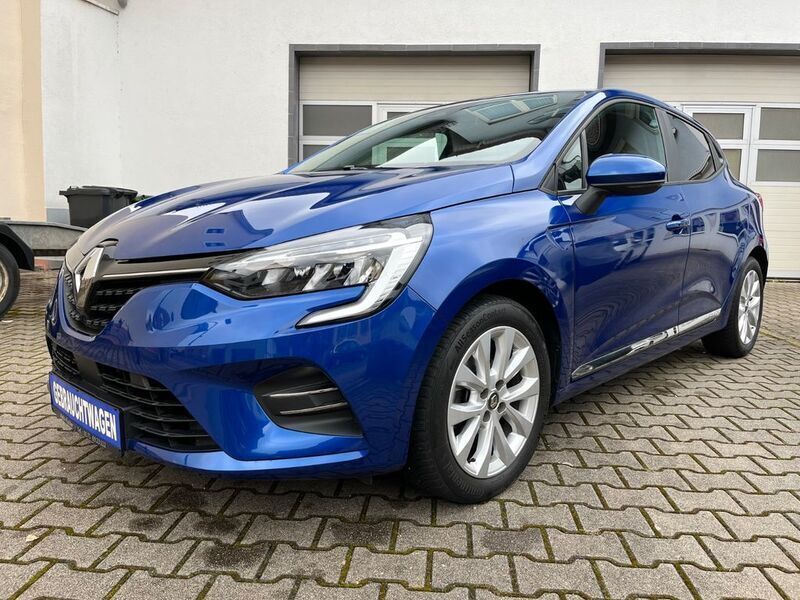 Blau Gebraucht 2020 Renault Clio V Experience Limousine | 13.990 € (Fairer Preis) - Bild 1/4