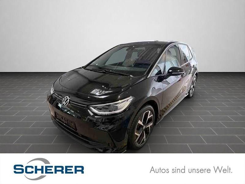 Grenadillschwarz metallic schwarz (metallic) Gebraucht 2023 VW ID.3 Pro Kleinwagen | 28.600 € (Superpreis) - Bild 1/4