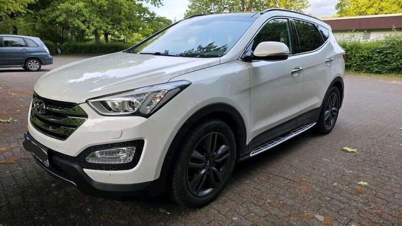 Weiß Gebraucht 2015 Hyundai Santa Fe SUV | 15.900 € (Superpreis) - Bild 1/4