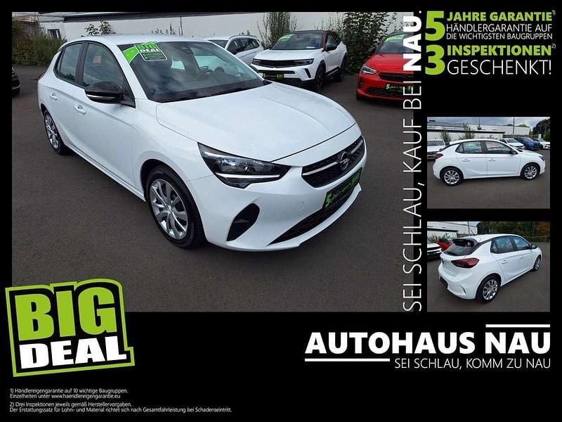 Jade weiß Gebraucht 2023 Opel Corsa Edition Kleinwagen | 14.490 € (Guter Preis) - Bild 1/4