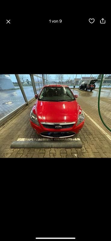 Gebraucht Ford Focus Cabriolet 2008 Rot Cabrio