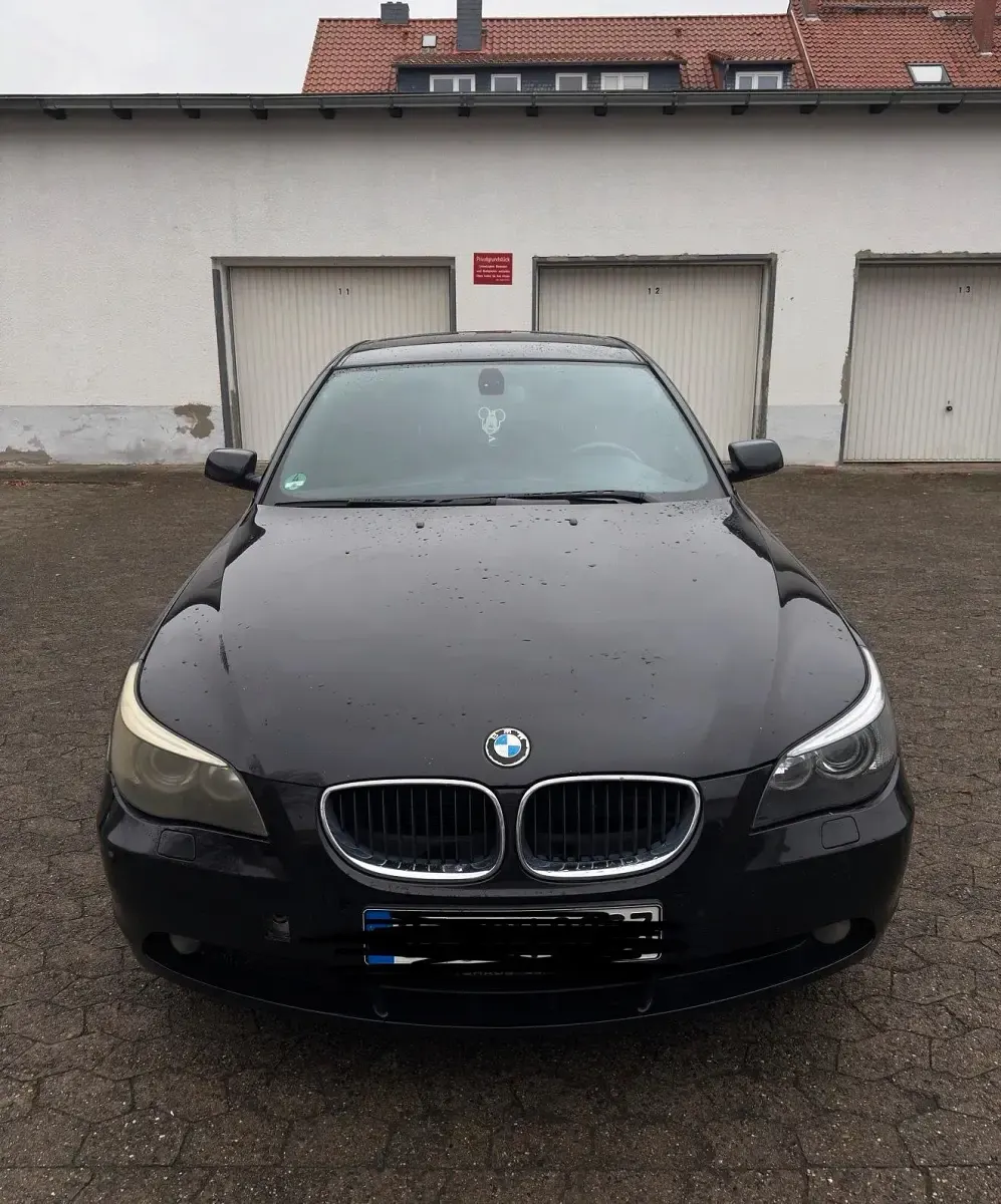 Gebraucht BMW 520 2003 Schwarz Limousine