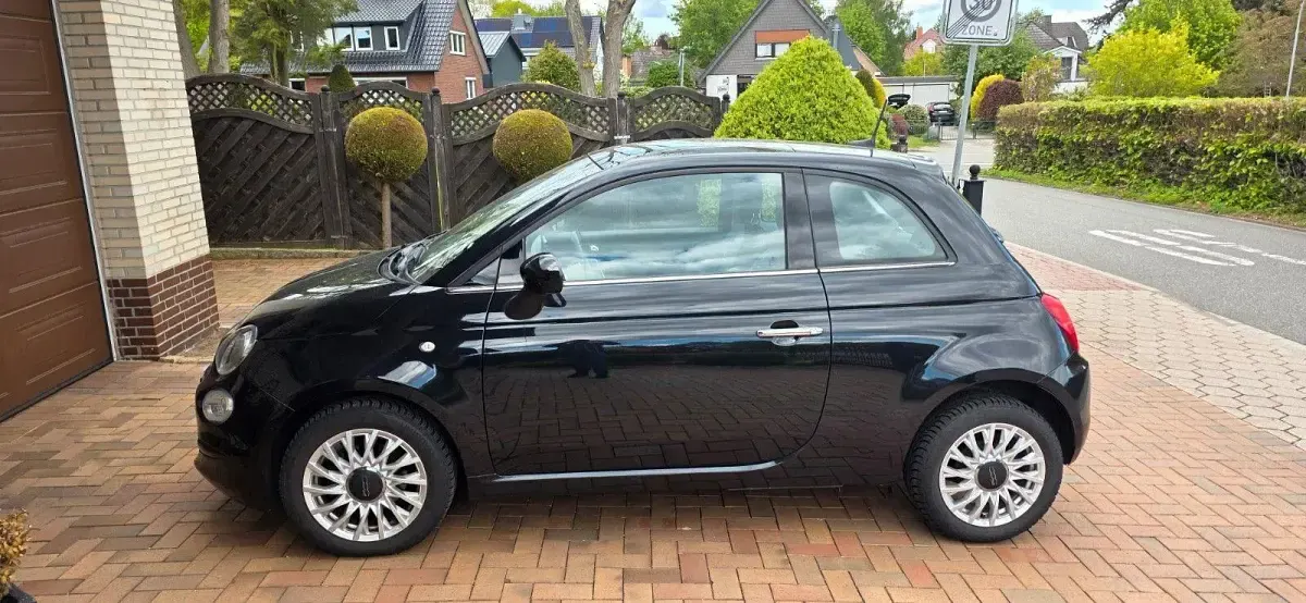 Usado Fiat 500 69 CV (50 kW) 2019 Negro Utilitario