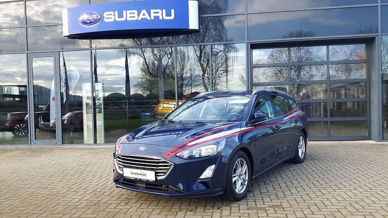 Blau Gebraucht 2019 Ford Focus Cool & Connect Limousine | 14.890 € (Etwas zu teuer) - Bild 1/4