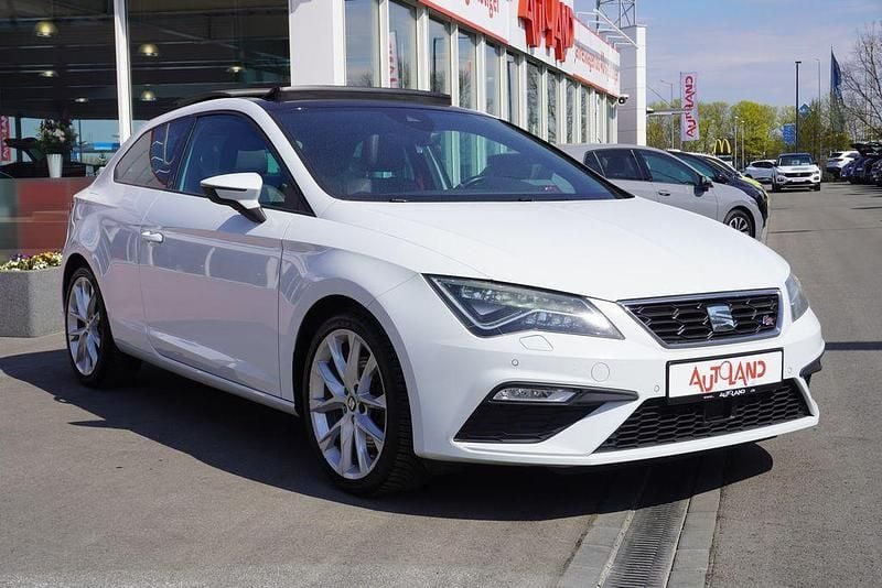 Gebraucht Seat Leon SC FR 179 PS (131 kW) 2017 Weiß Kleinwagen
