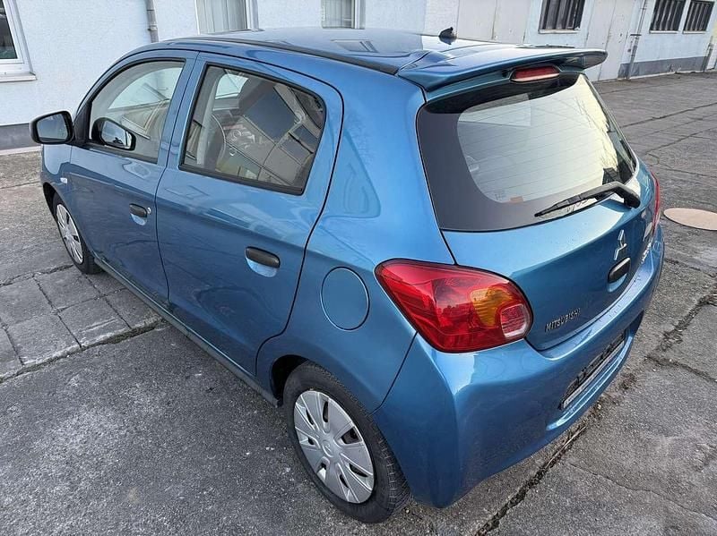 Gebraucht Mitsubishi Space Star Classic Collection 71 PS (52 kW) 2014 Atollblau (p) Kleinwagen