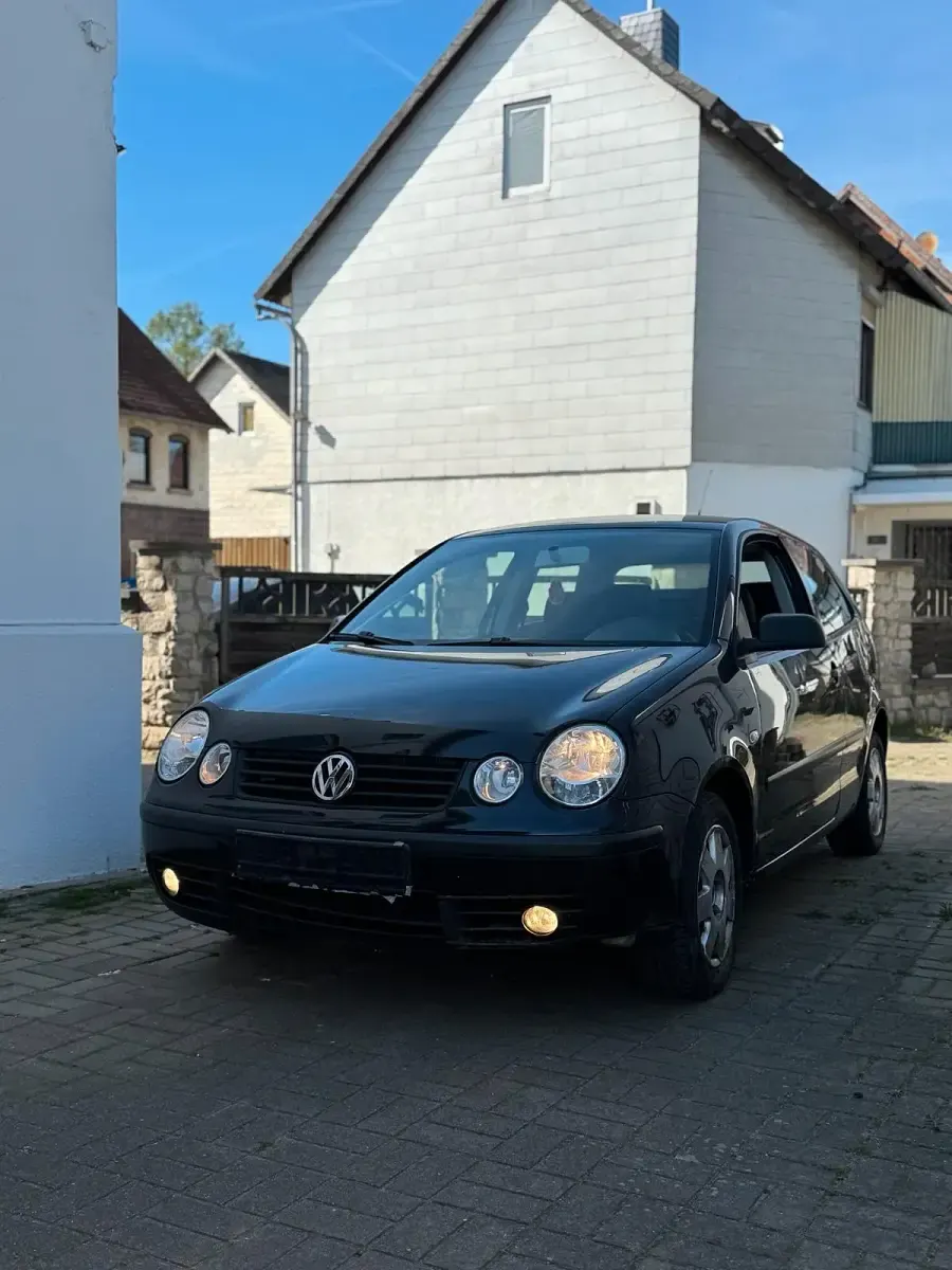 Gebraucht VW Polo 2002 Schwarz Kleinwagen
