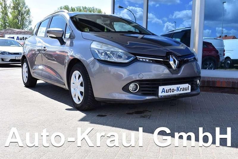 Stahlgrau metallic Gebraucht 2014 Renault Clio GrandTour Expression Kombi | 7.549 € (Fairer Preis) - Bild 1/4