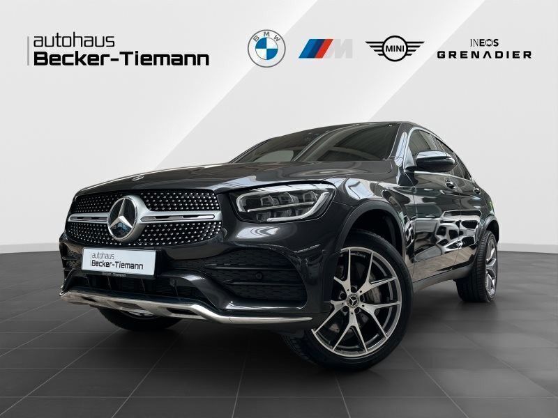 Grau Gebraucht 2020 Mercedes GLC300e AMG Coupé | 44.896 € (Fairer Preis) - Bild 1/4