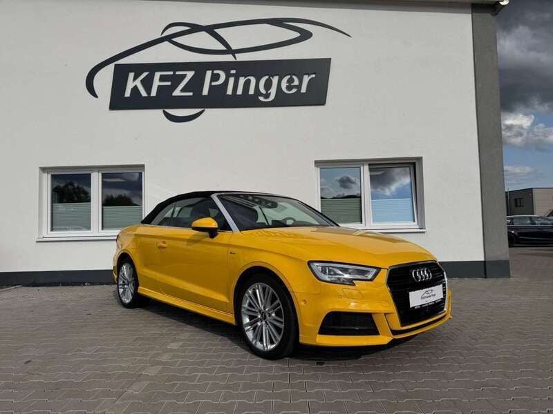 Vegasgelb Gebraucht 2018 Audi A3 Cabriolet Design Cabrio | 23.999 € (Fairer Preis) - Bild 1/4