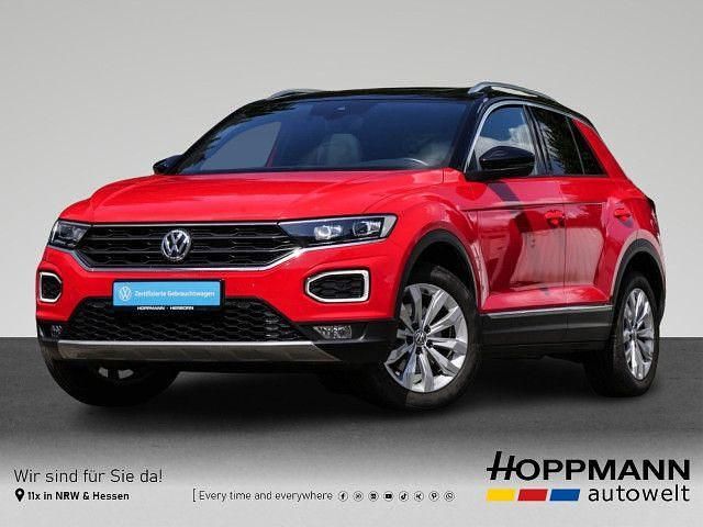 Rot Gebraucht 2018 VW T-Roc Sportline SUV | 22.990 € (Fairer Preis) - Bild 1/4
