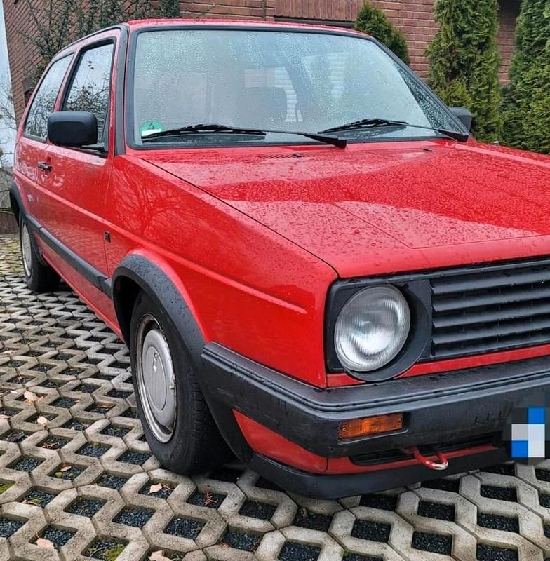 Rot Gebraucht 1990 VW Golf II Kleinwagen | 3.750 € - Bild 1/4