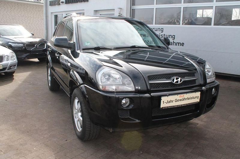 Gebraucht Hyundai Tucson GLS 141 PS (103 kW) 2008 Schwarz SUV