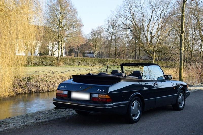 Gebraucht Saab 900 Cabriolet 185 PS (136 kW) 1994 Schwarz Cabrio