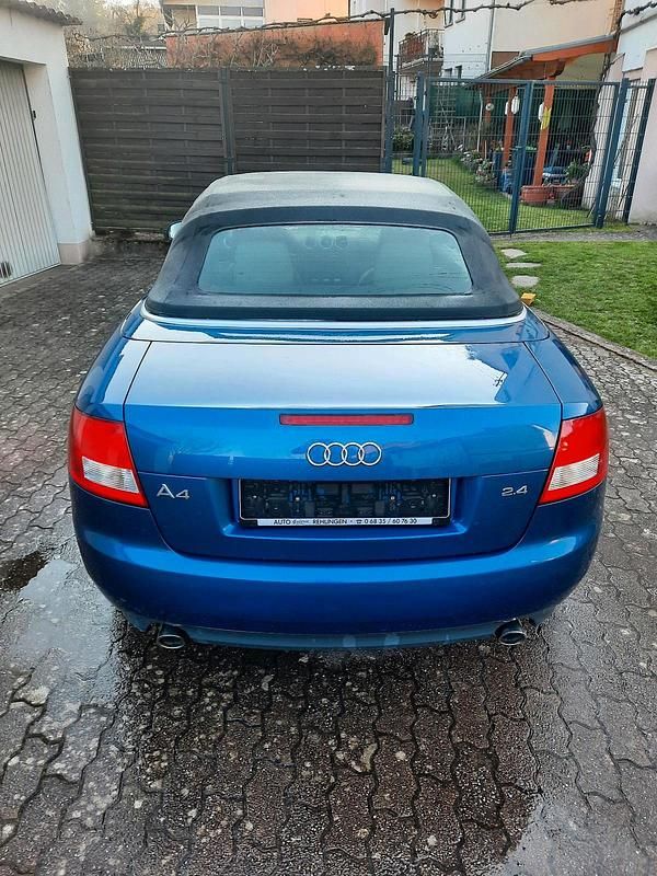 Gebraucht Audi A4 Cabriolet 170 PS (125 kW) 2002 Blau Cabrio
