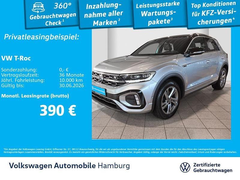 Gebraucht VW T-Roc R-line 190 PS (139 kW) 2022 K2 pyrit silber metallic SUV