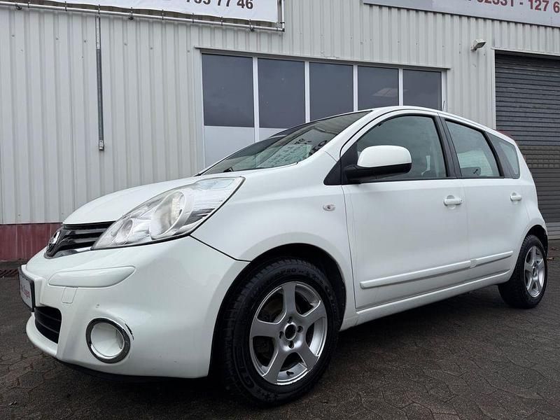 Gebraucht Nissan Note I-Way 90 PS (66 kW) 2012 Weiß Kleinwagen
