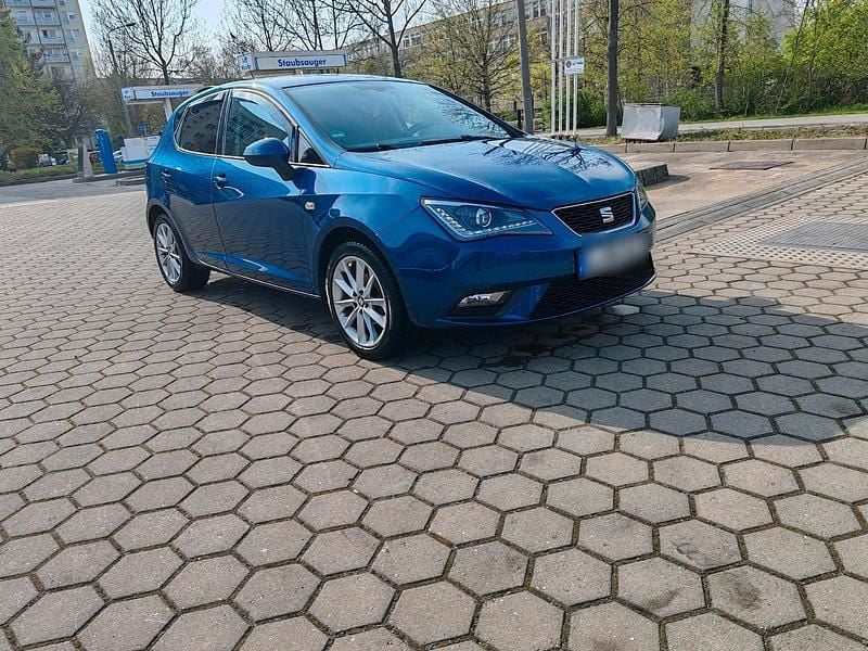 Gebraucht Seat Ibiza Style 90 PS (66 kW) 2015 Blau Kleinwagen