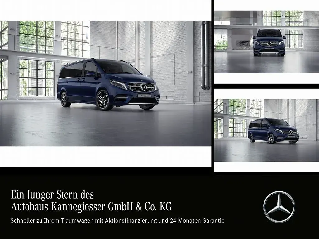 Gebraucht Mercedes V300 AMG 237 PS (174 kW) 2022 Blau Van / Kleinbus