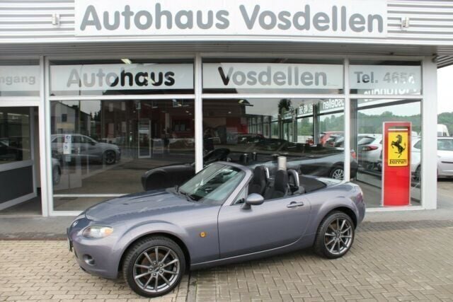 Grau metallic Gebraucht 2008 Mazda MX5 Energy Cabrio | 9.490 € (Guter Preis) - Bild 1/4