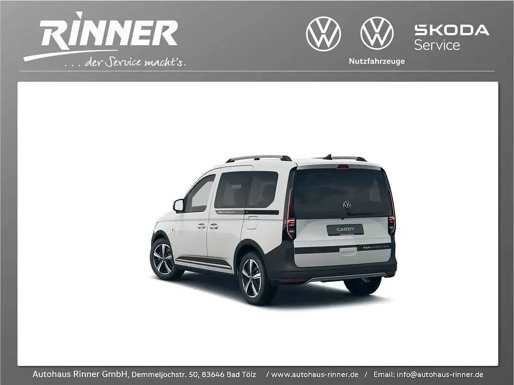 Neu VW Caddy PanAmericana 122 PS (89 kW) 2026 Weiß Van / Kleinbus