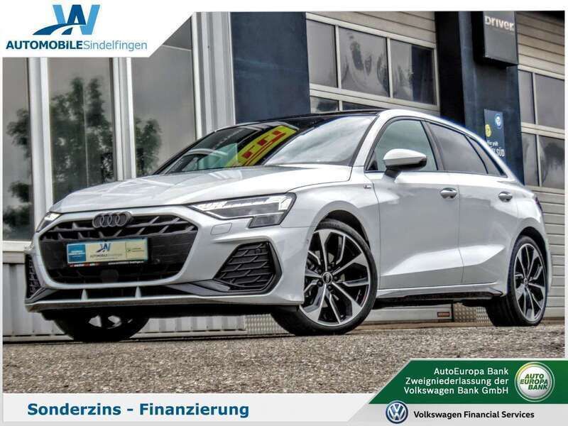 Gletscherweiß metallic Neu 2025 Audi A3 Sportback S-Line Kombi | 38.900 € (Guter Preis) - Bild 1/4