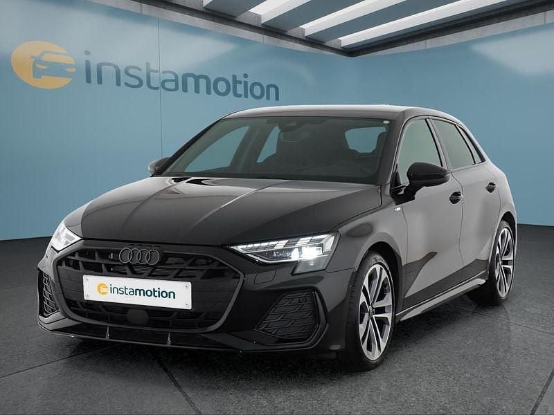 Schwarz Gebraucht 2025 Audi A3 Sportback Kleinwagen | 33.199 € (Superpreis) - Bild 1/4