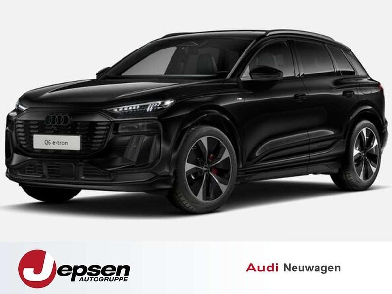 Mythosschwarz metallic Neu 2025 Audi Q6 e-tron Business SUV | 79.790 € (Teuer) - Bild 1/4