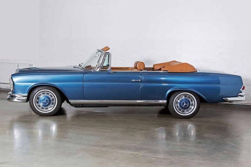 Gebraucht Mercedes 220 SE 120 PS (88 kW) 1965 387 blaumetallic Cabrio