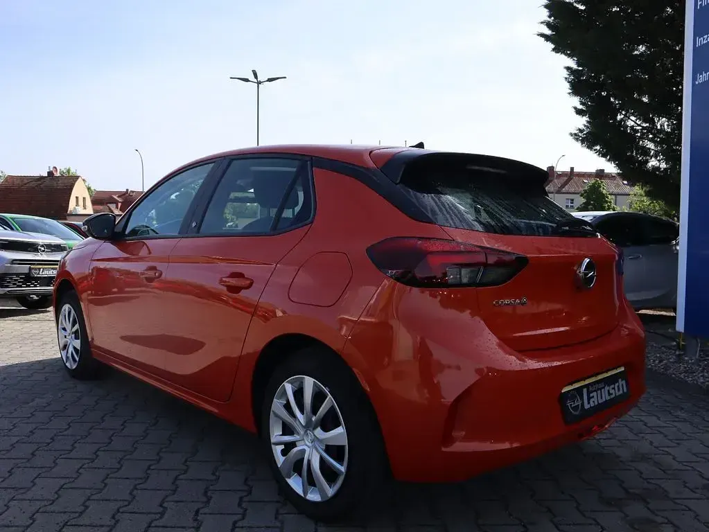 Usata Opel Corsa-e Edition 100 kW (136 CV) 2022 Arancione Utilitaria