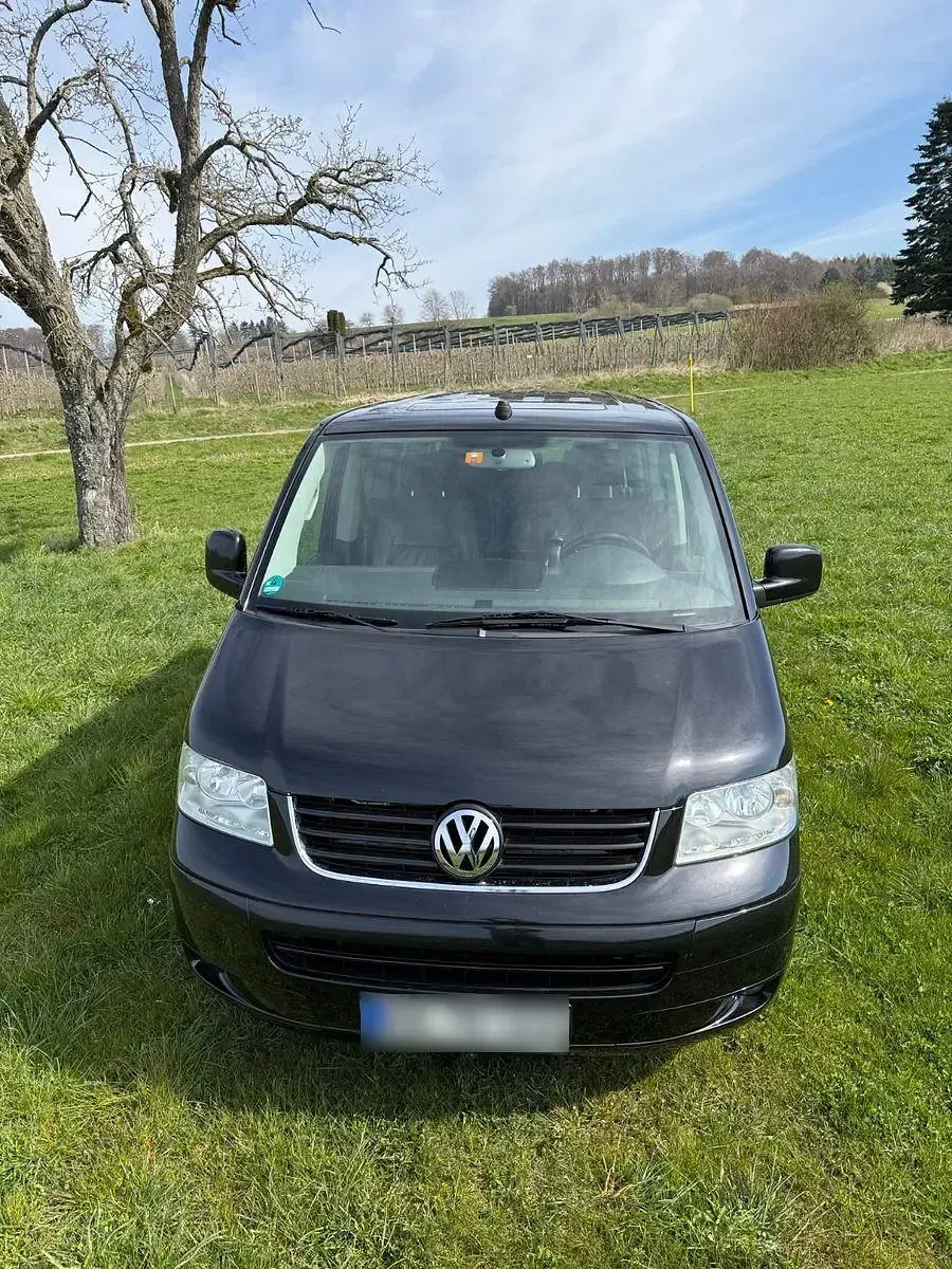 Gebraucht VW Multivan 175 PS (128 kW) 2008 Schwarz Van / Kleinbus