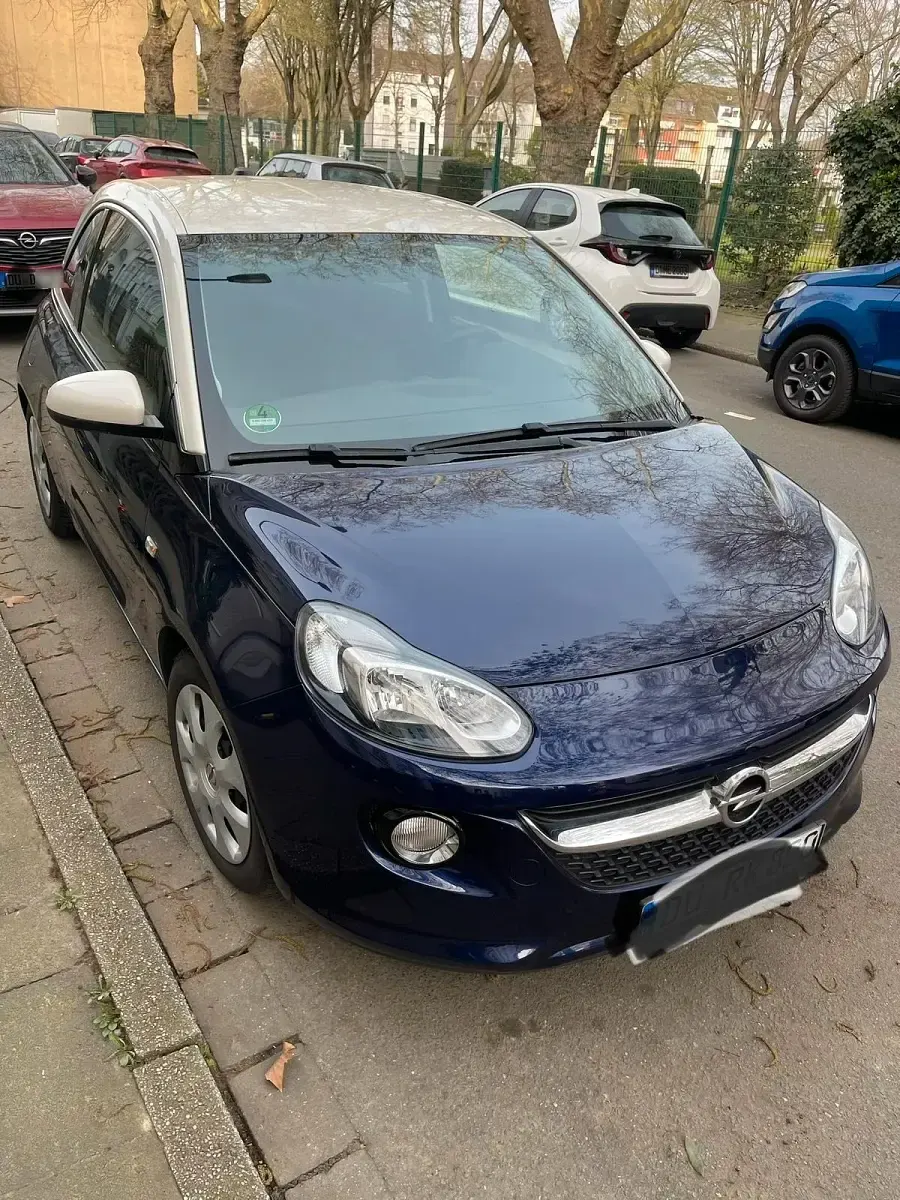 Gebraucht Opel Adam 101 PS (74 kW) 2017 Blau Kleinwagen