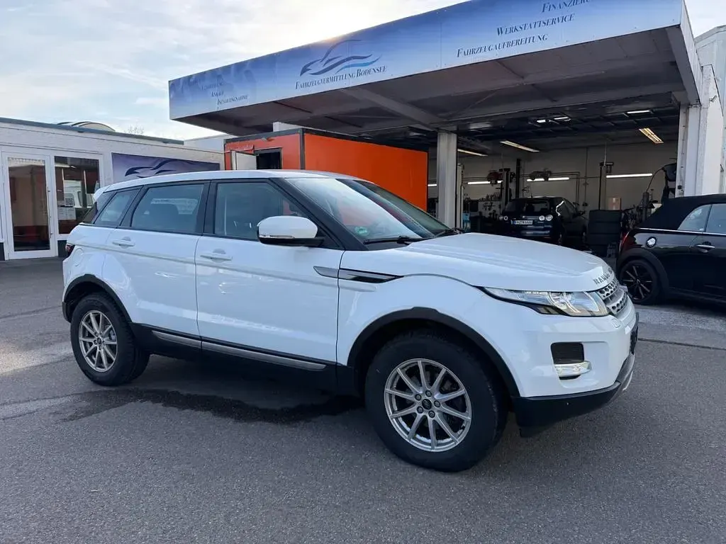 Gebraucht Land Rover Range Rover evoque Pure 150 PS (110 kW) 2013 Weiß SUV