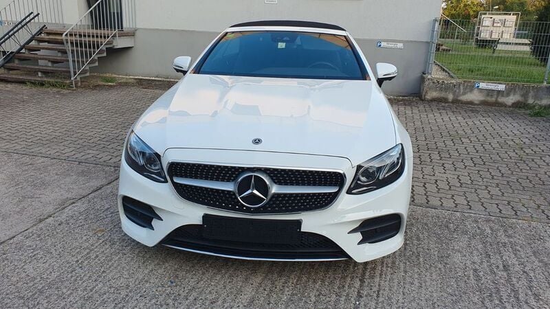 Weiß Gebraucht 2019 Mercedes E350 AMG line Plus Cabrio | 38.000 € (Superpreis) - Bild 1/4