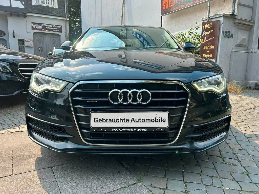 Gebraucht Audi A6 S-Line 204 PS (150 kW) 2014 Phantomschwarz perleffekt Limousine